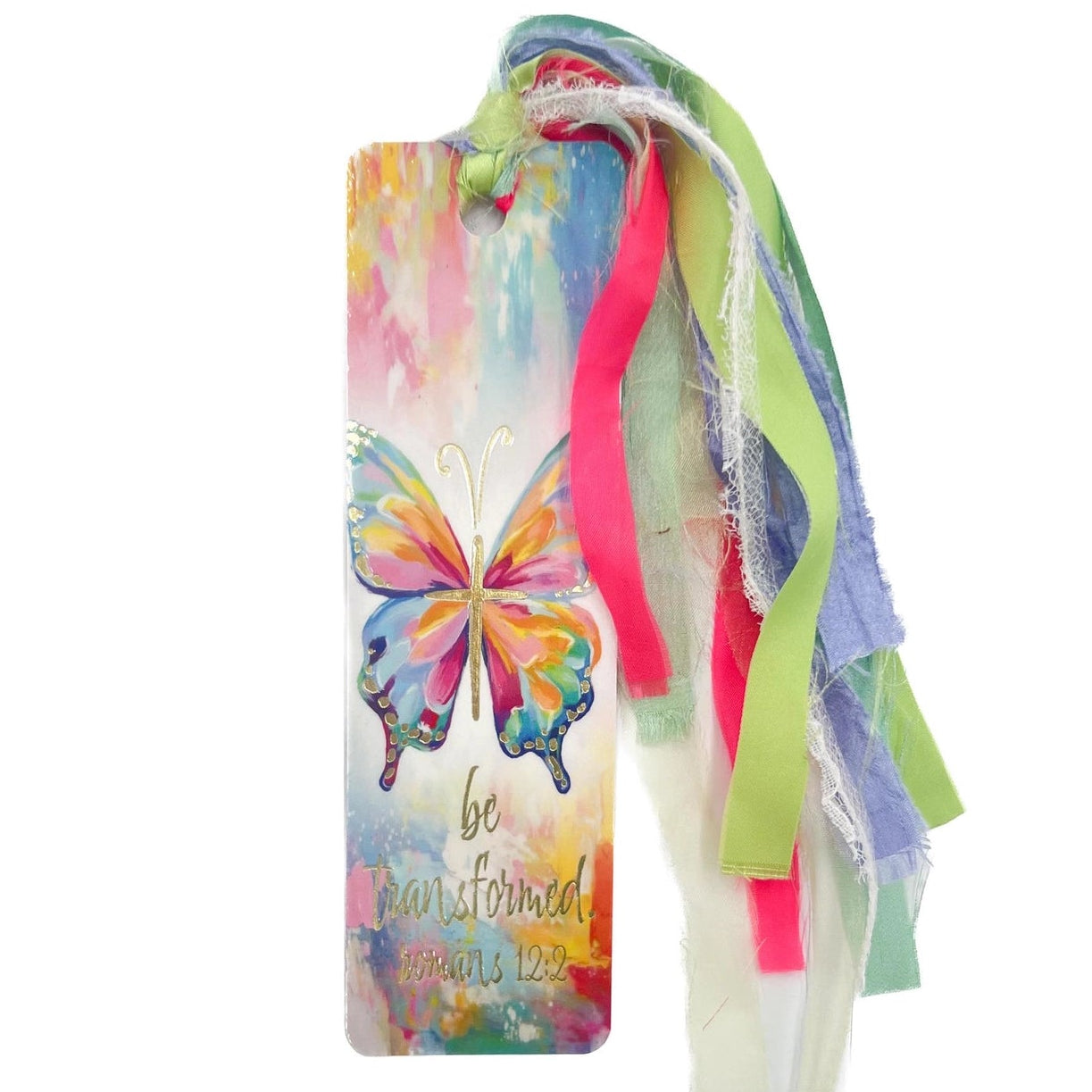 Be Transformed Butterfly Tassel Bible Bookmark
