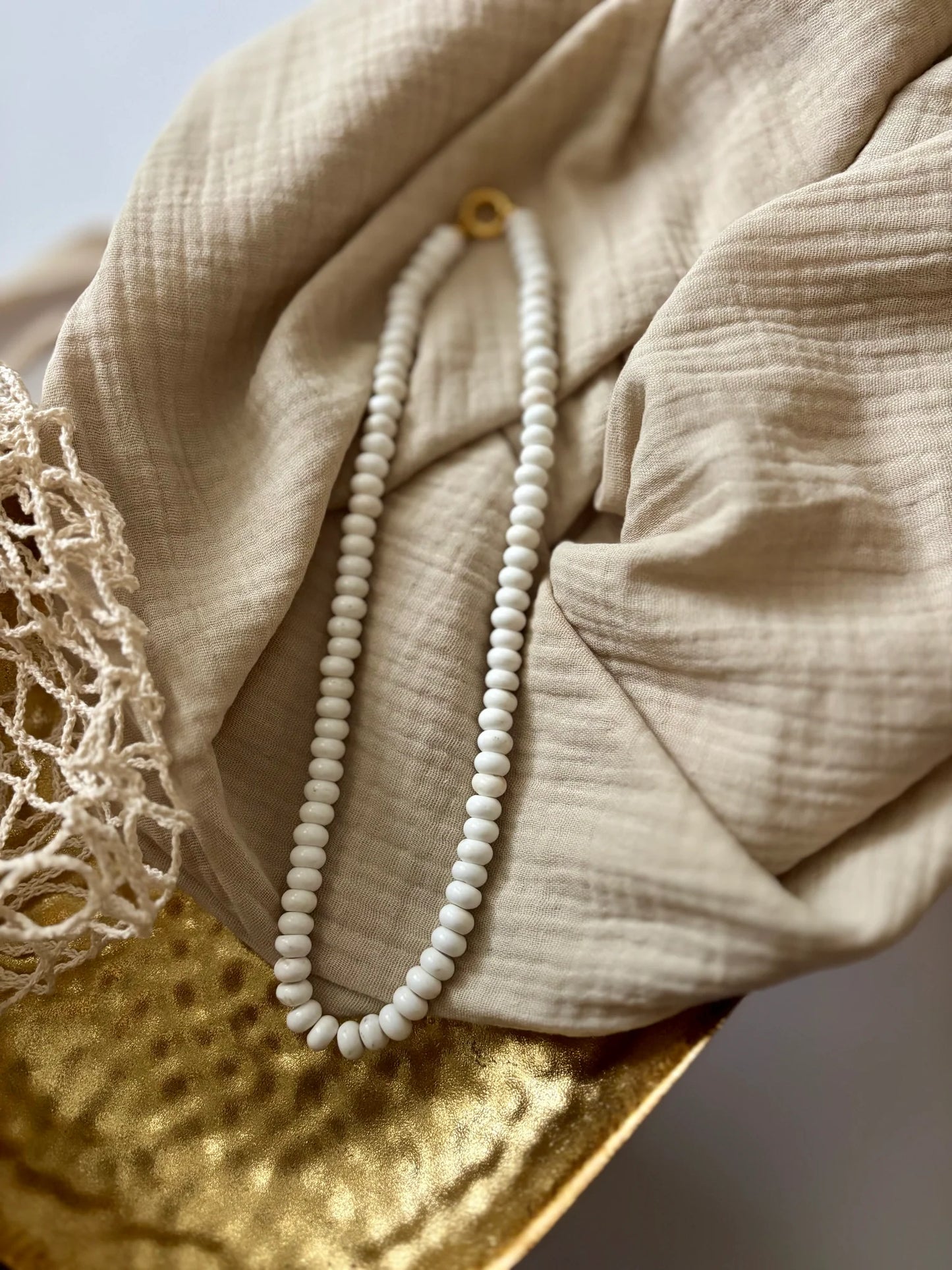 Tatum James White Baylor Necklace