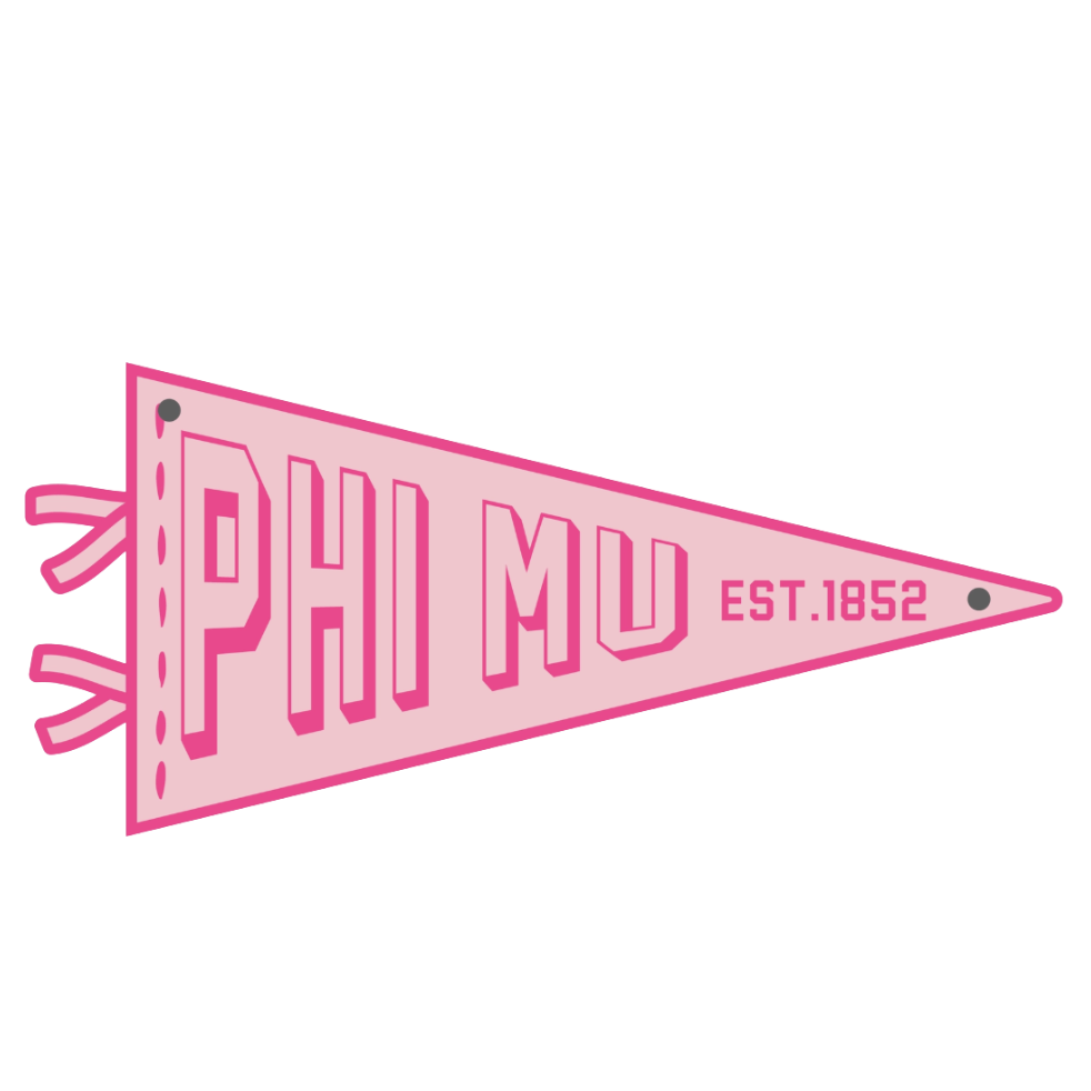 Sorority Acrylic Pennant