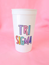 Load image into Gallery viewer, Bring On the Fun Sorority Stadium Cup

