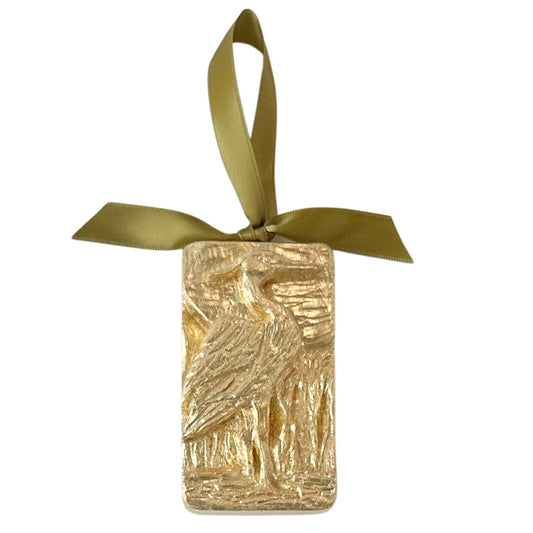 Gold Heron Ornament