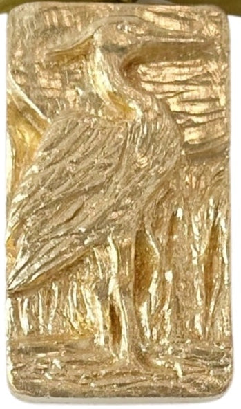 Gold Heron Ornament