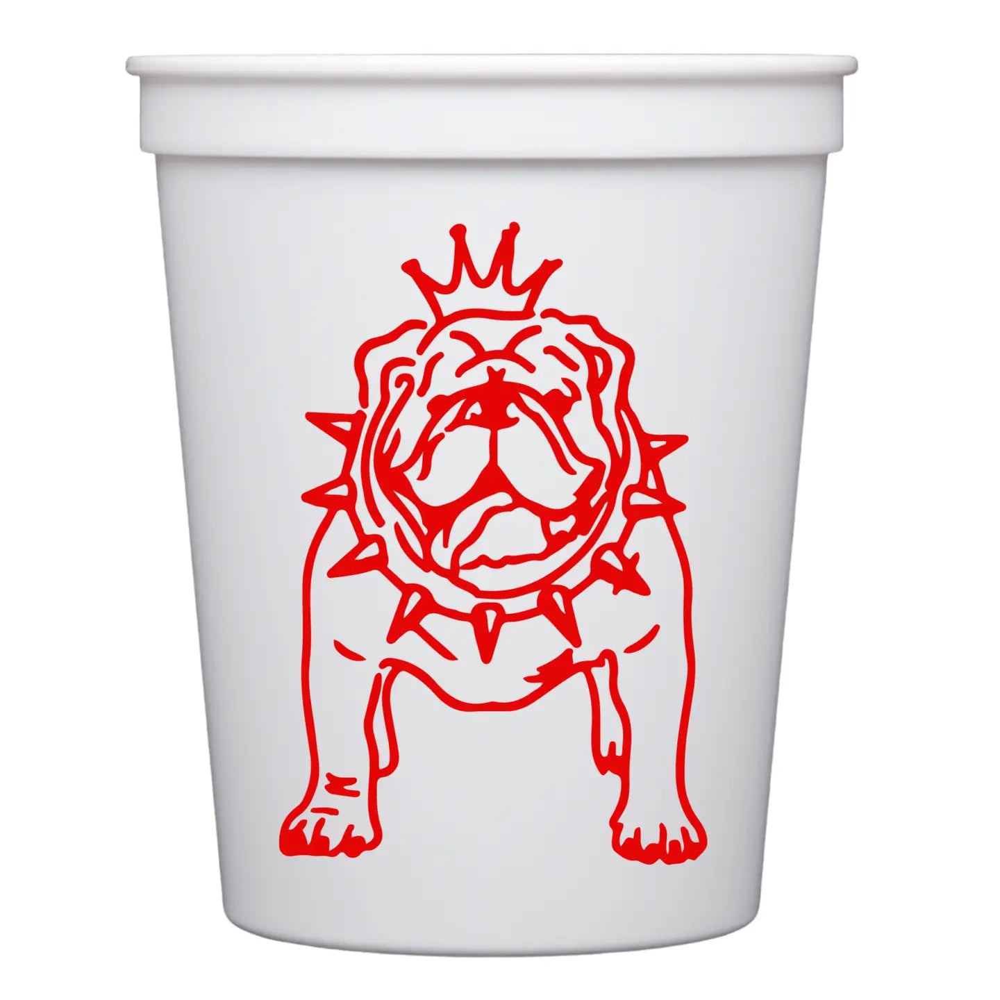 Bulldog Buddy Stadium Cups