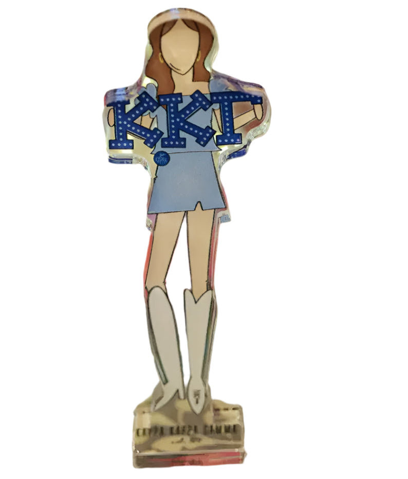 Kappa Kappa Gamma Acrylic Shelfie