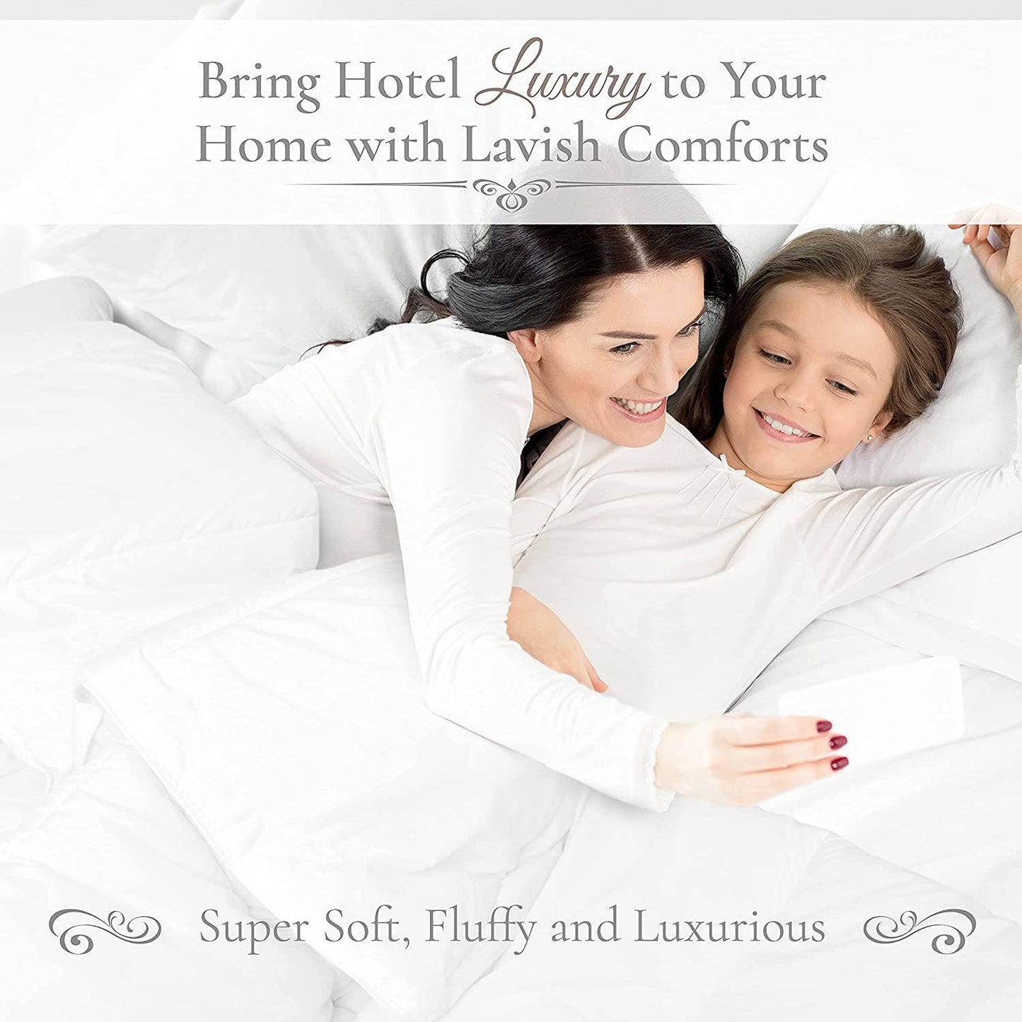 The Ultimate Plush Hotel Luxury White Down Alternative