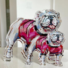 Load image into Gallery viewer, Acrylic Shelfie: Gameday Bulldog Small
