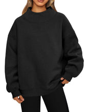 Load image into Gallery viewer, Oversized Mock Neck Top

