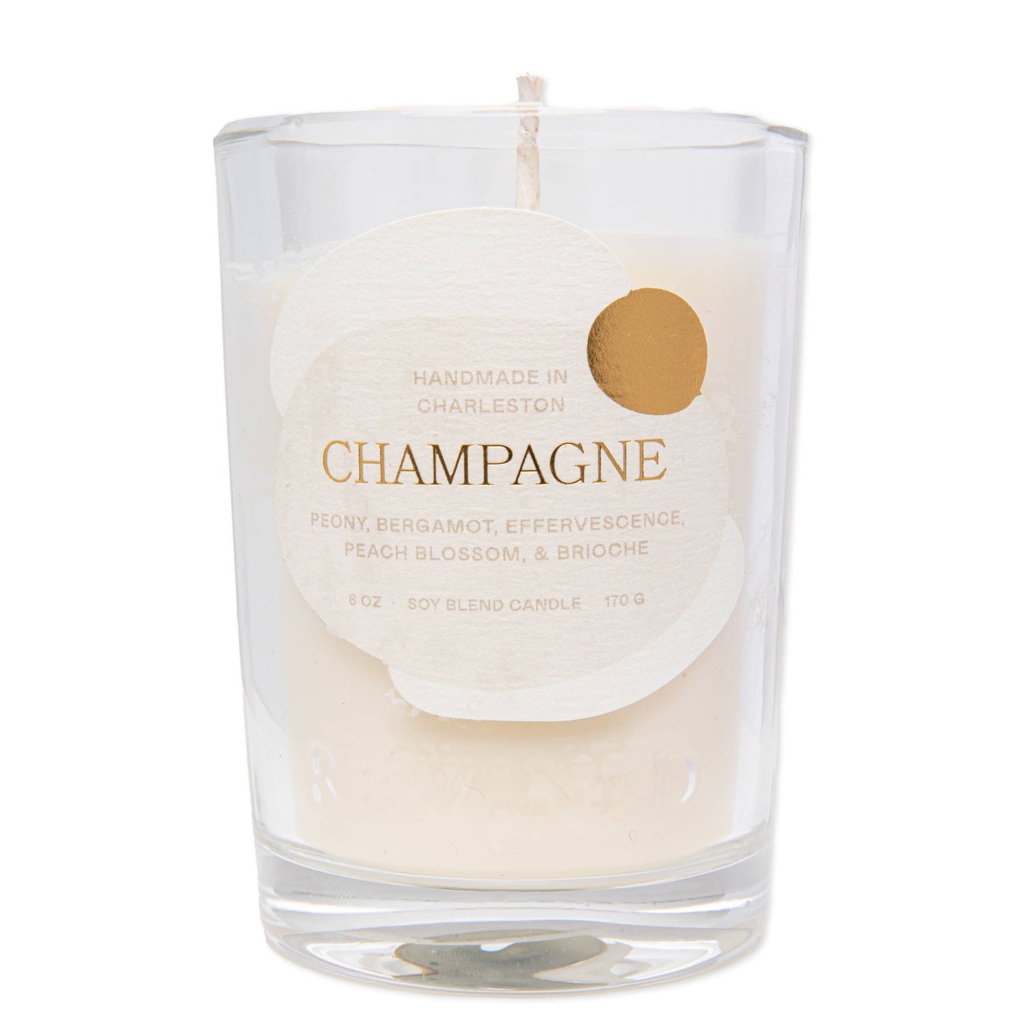 Champagne Candle 6 oz
