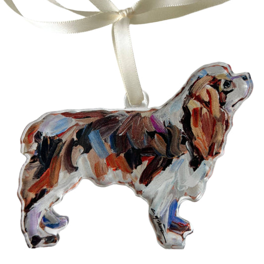 Acrylic Ornament: Cavalier King Charles