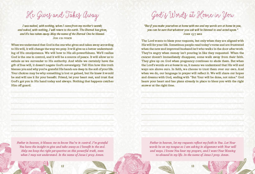 Blessed Is She Who Prays: A Devotional Journal