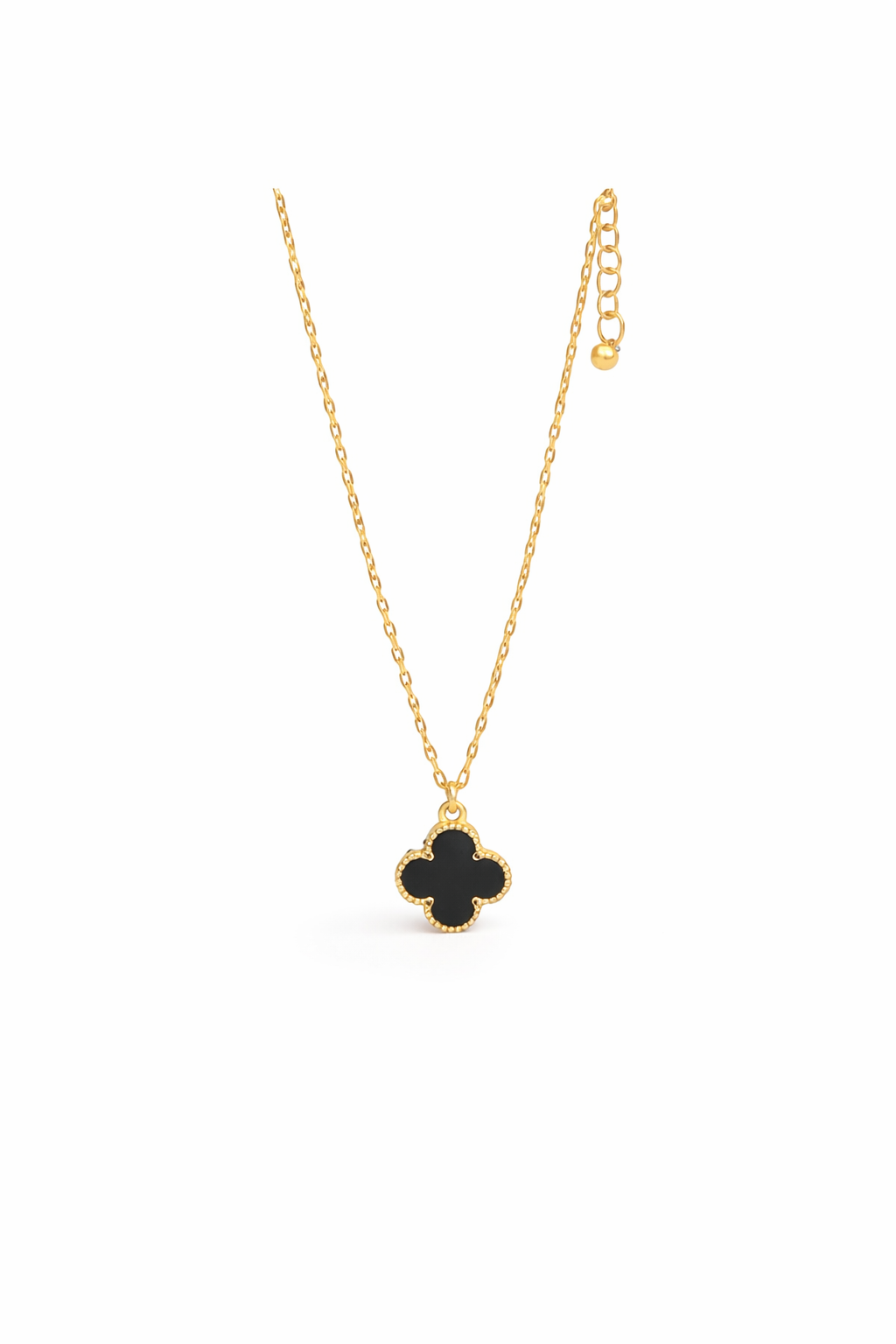Petite Clover Charm Necklace