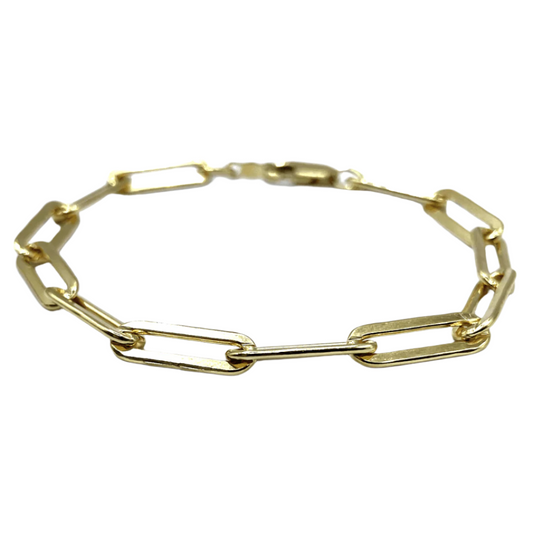Erin Gray Essential Large Links Bracelet in 14k gold filled
