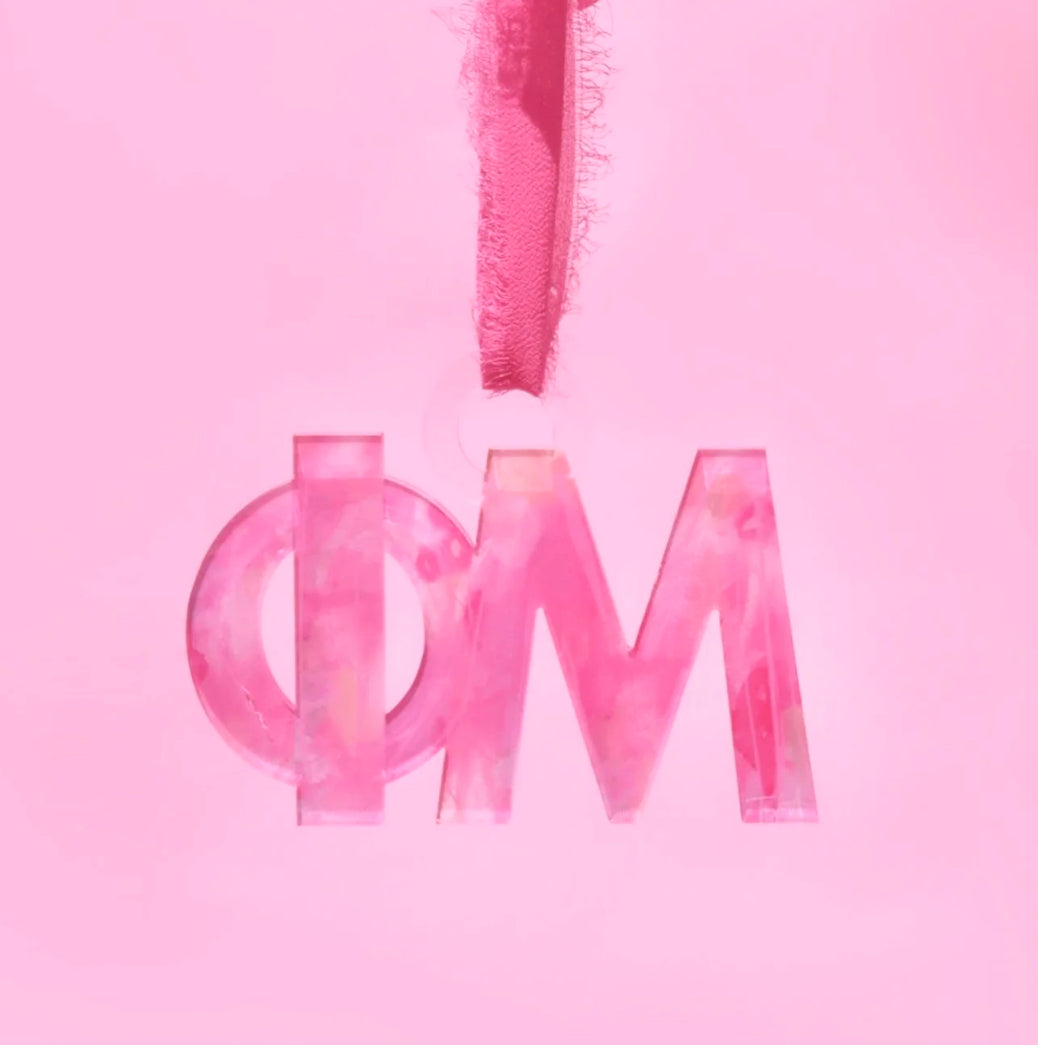 Sorority Acrylic Letter Ornament