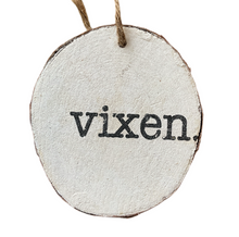 Load image into Gallery viewer, 4&quot; Santa&#39;s Reindeer Disc Ornament
