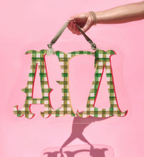 Load image into Gallery viewer, Sorority Acrylic Door Hanger
