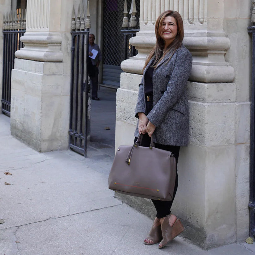 MONTEMARÉ  Vienna Carry-On Tote Cocoa Bean