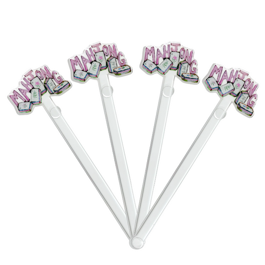 Mahjong Drink Stirrer