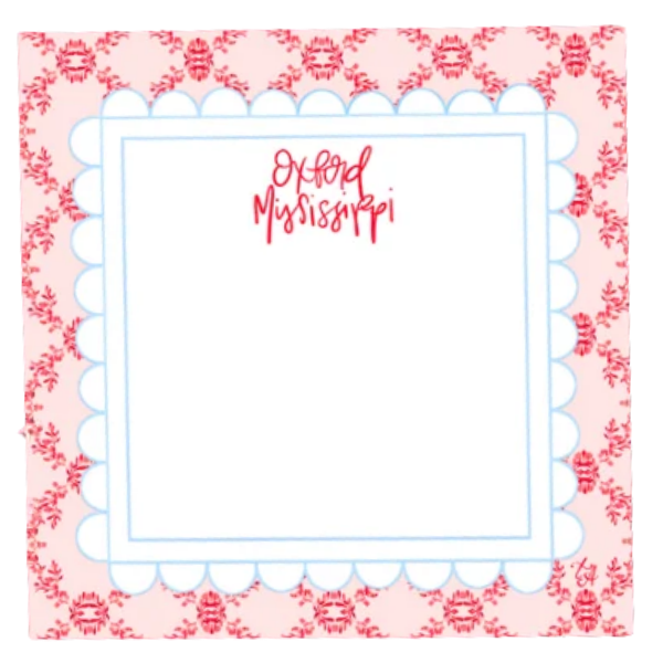 Oxford, Mississippi Notepad