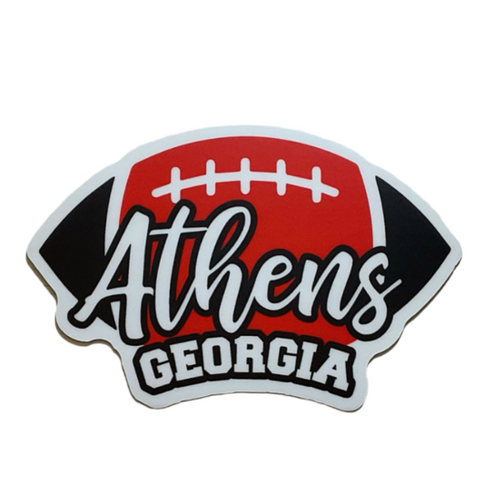 Athens Football Decal