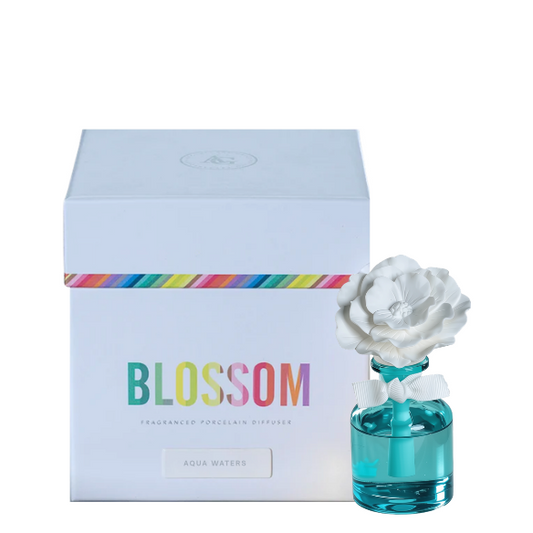 Zodax Blossom Aqua Water Porcelain Diffuser