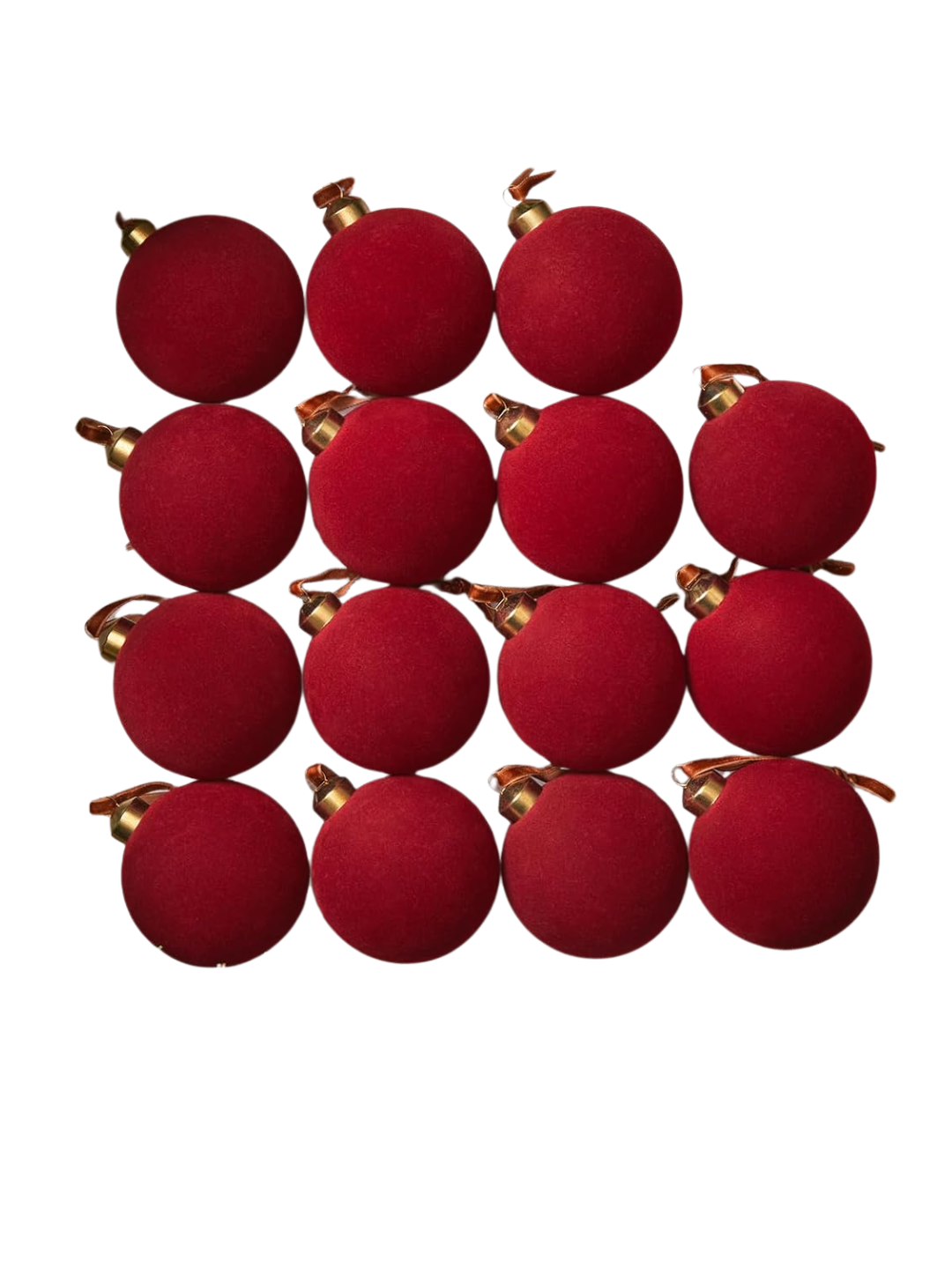 Red Velvet 3” Ball Ornament