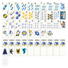 Load image into Gallery viewer, Delta Delta Delta Mahjong Tiles

