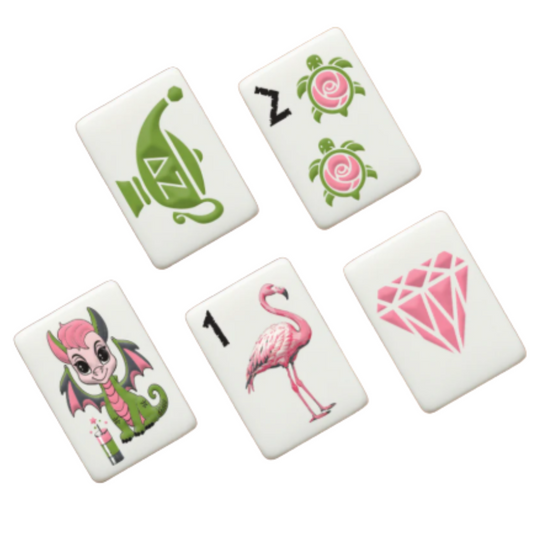 Delta Zeta Mahjong Tiles