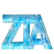 Load image into Gallery viewer, Sorority Watercolor Acrylic Shelf Letters
