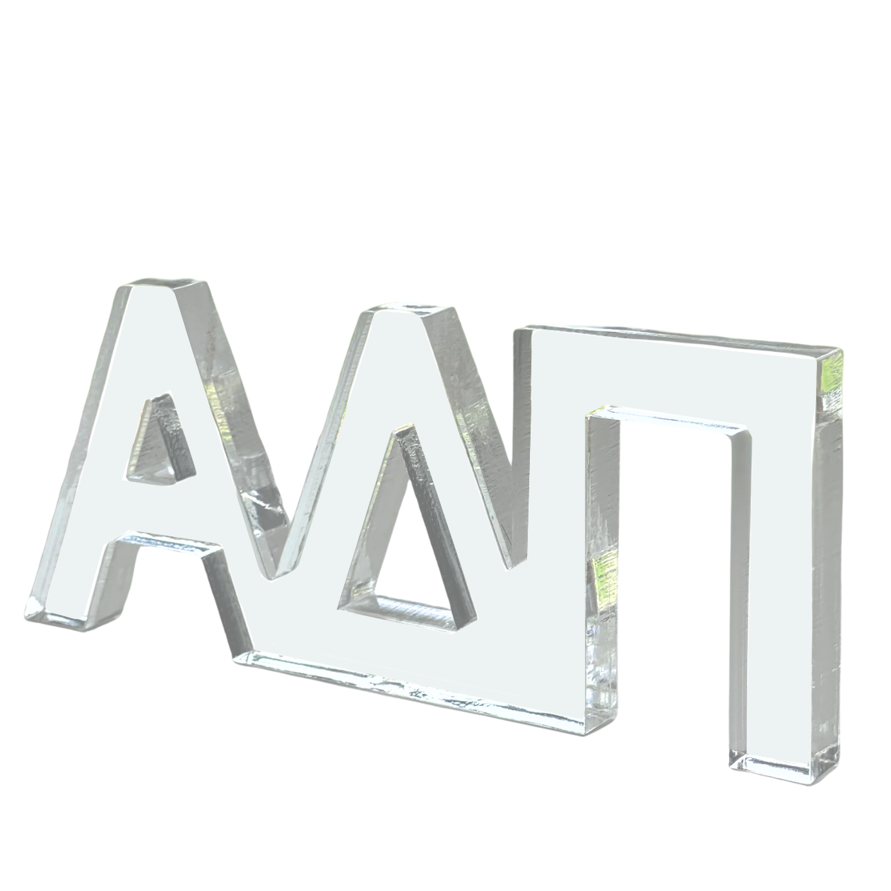 Sorority Acrylic Shelf Letters