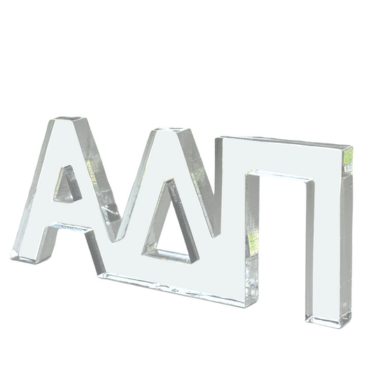 Sorority Acrylic Shelf Letters