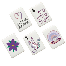 Load image into Gallery viewer, Sigma Kappa Mahjong Tiles
