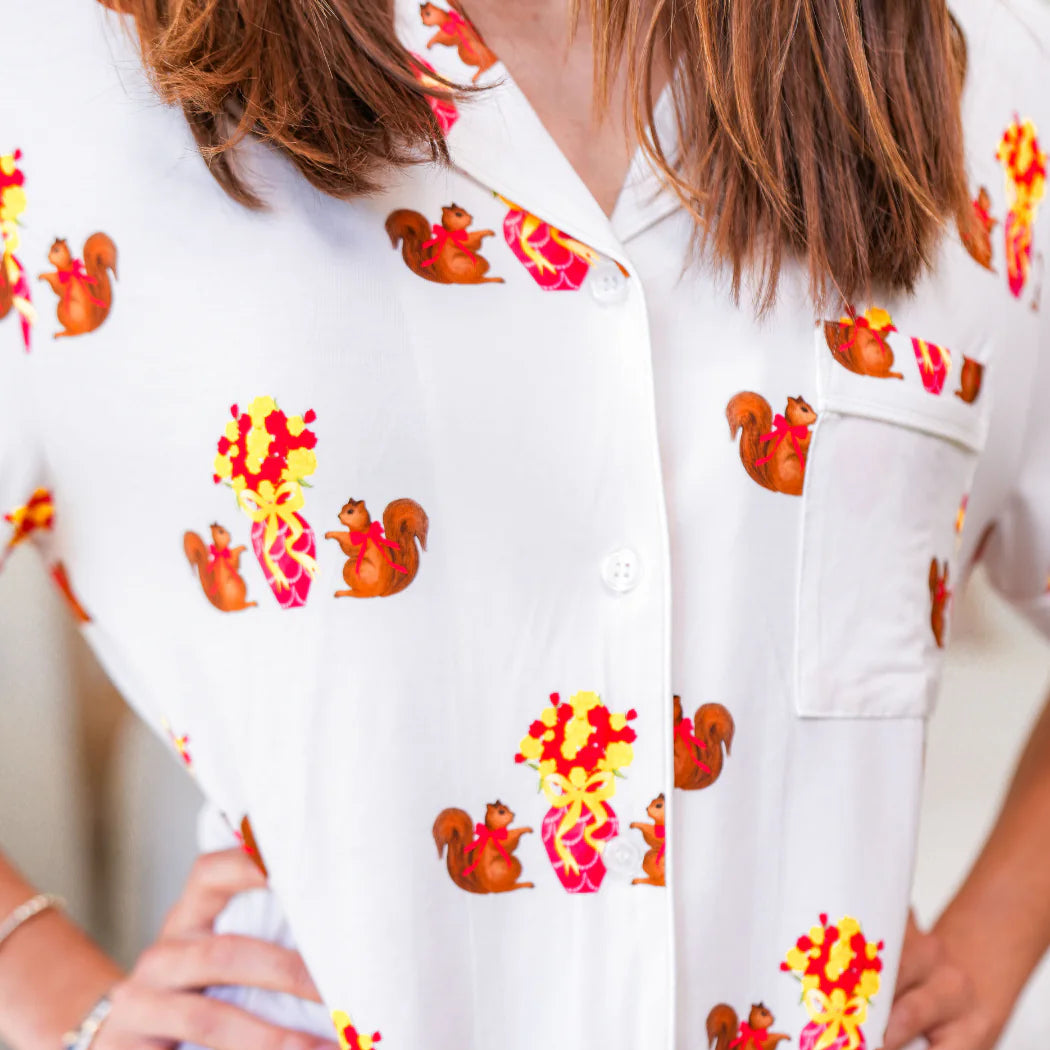 Sorority & Sisterhood Pajama Shorts Set