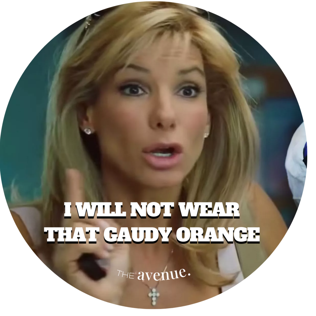 I Will Not Wear That Gaudy Orange