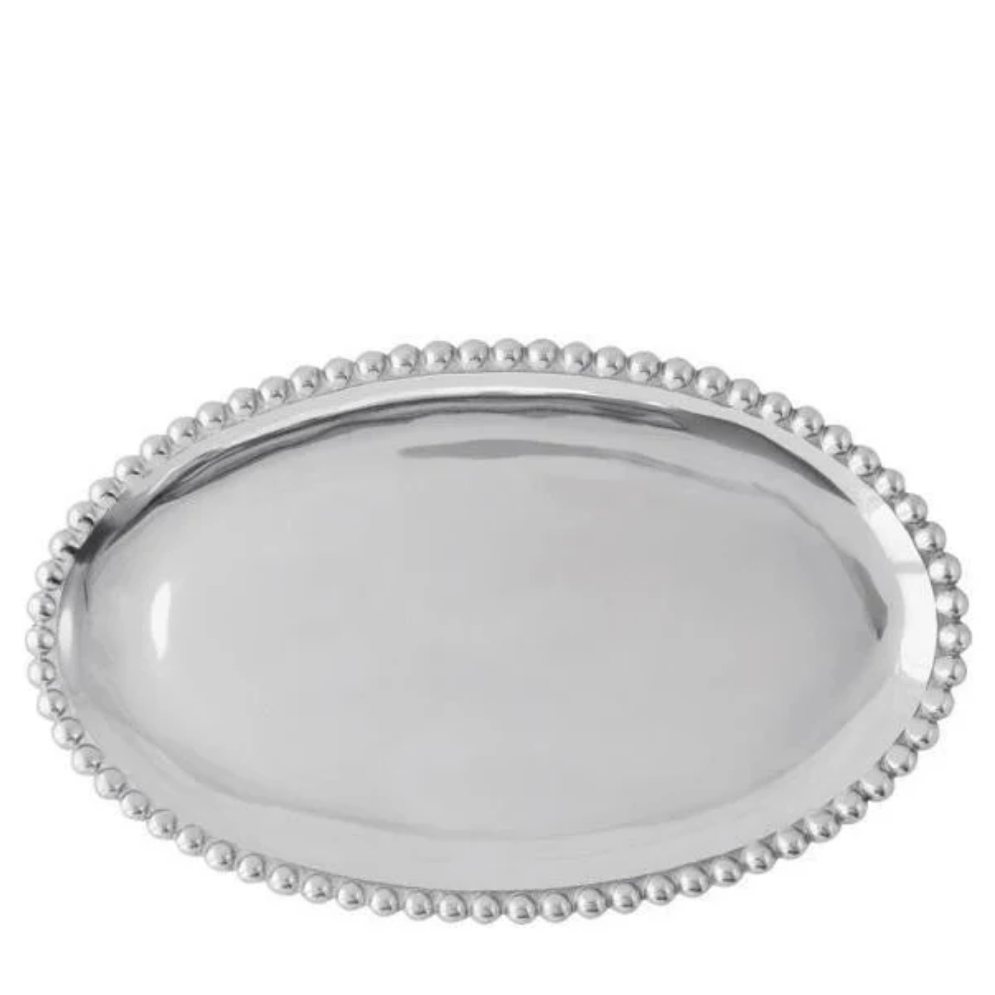 Mariposa Pearled Oval Platter