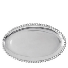 Load image into Gallery viewer, Mariposa Pearled Oval Platter
