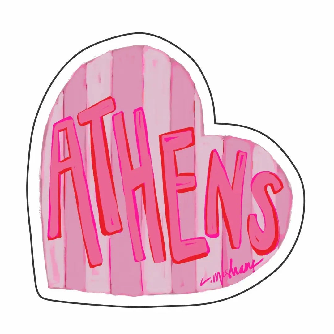 ATHENS LOVE STICKER