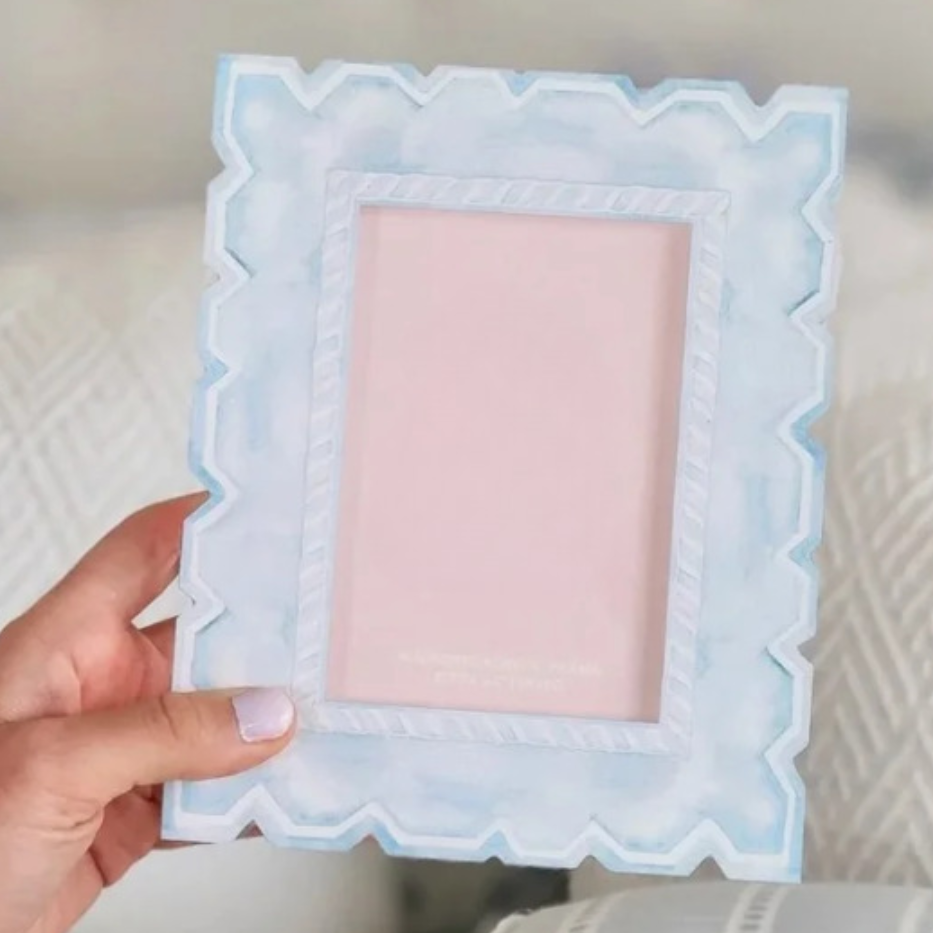 Powder Blue 7x5.5 Acrylic Frame