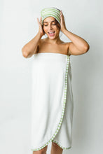Load image into Gallery viewer, Cabana Ruffle Spa Wrap
