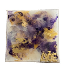 Load image into Gallery viewer, 5"x5" Sorority Abstract Art
