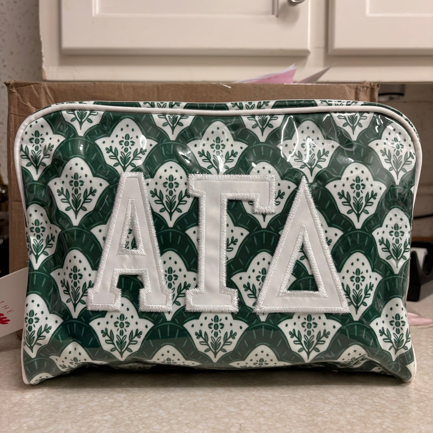 Sorority Coated XL Toiletry Bag