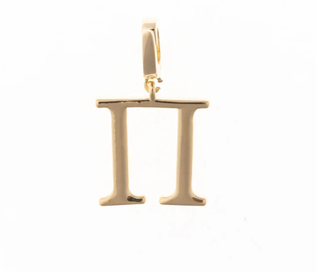 Greek Letter Charm