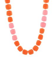 Load image into Gallery viewer, Golden Stella Square Bead Necklace
