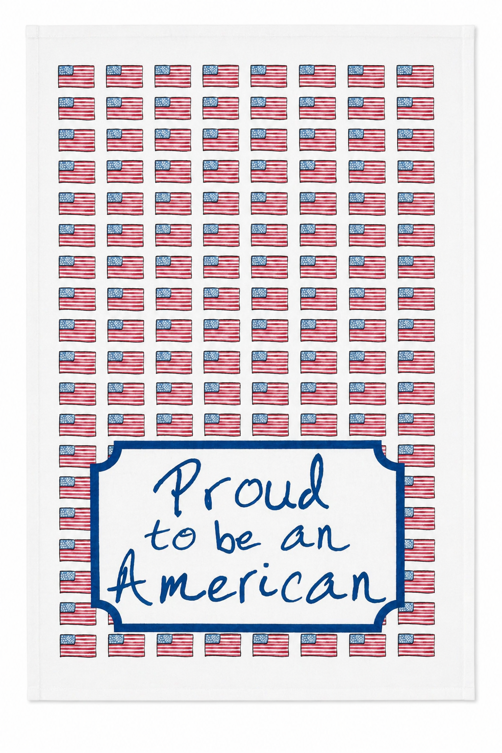 Proud to be an American Kitchen Towel