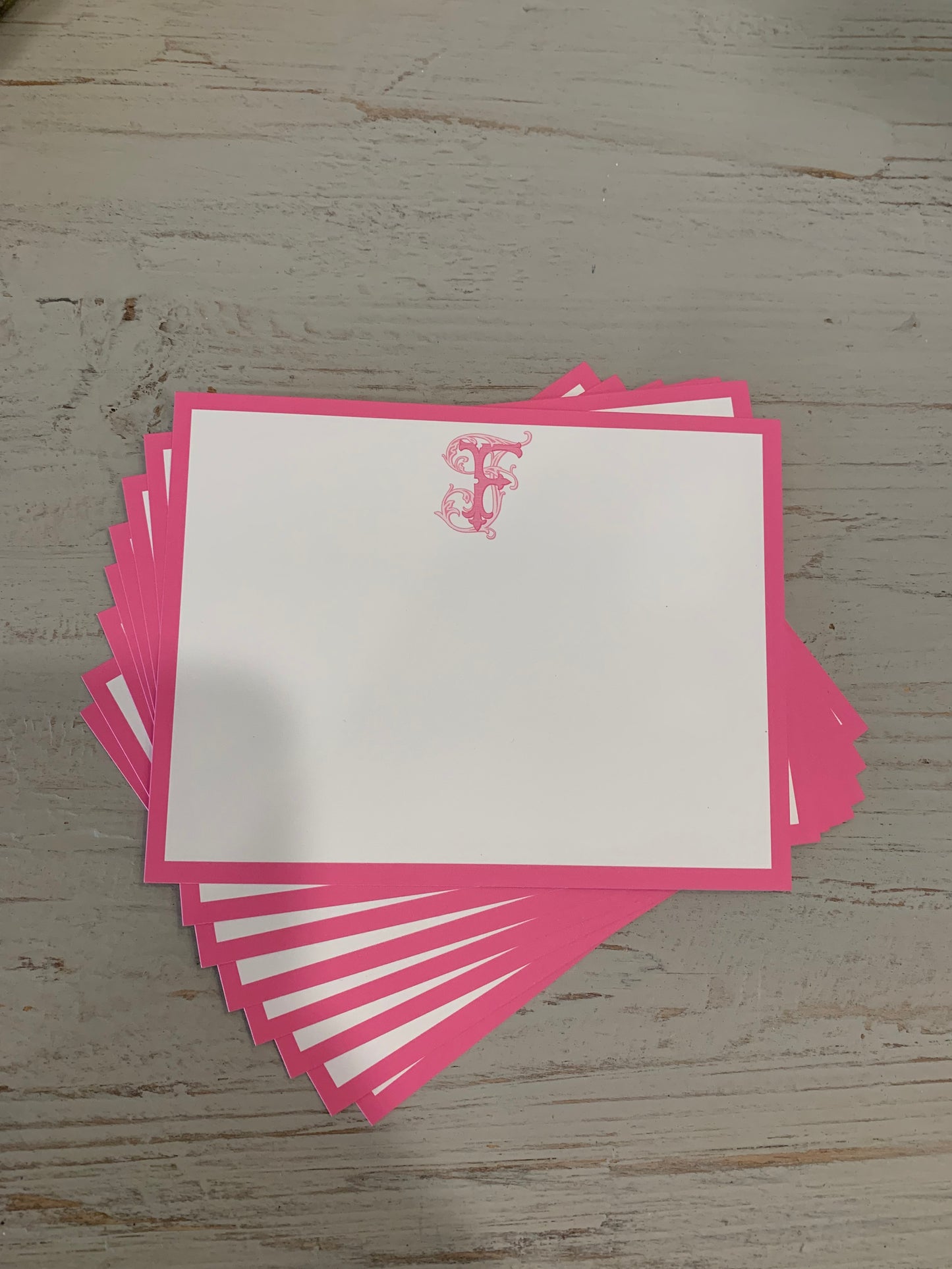 Initial Notecard Set