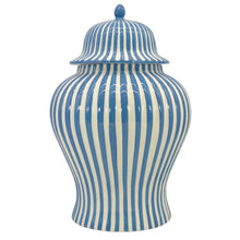 Load image into Gallery viewer, Candy Cane Striped Ceramic Vase 18"
