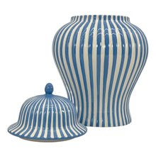 Load image into Gallery viewer, Candy Cane Striped Ceramic Vase 18"
