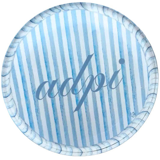 Sorority Acrylic Striped Coaster