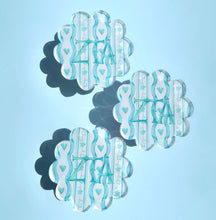 Load image into Gallery viewer, Sorority Scalloped Acrylic Coasters
