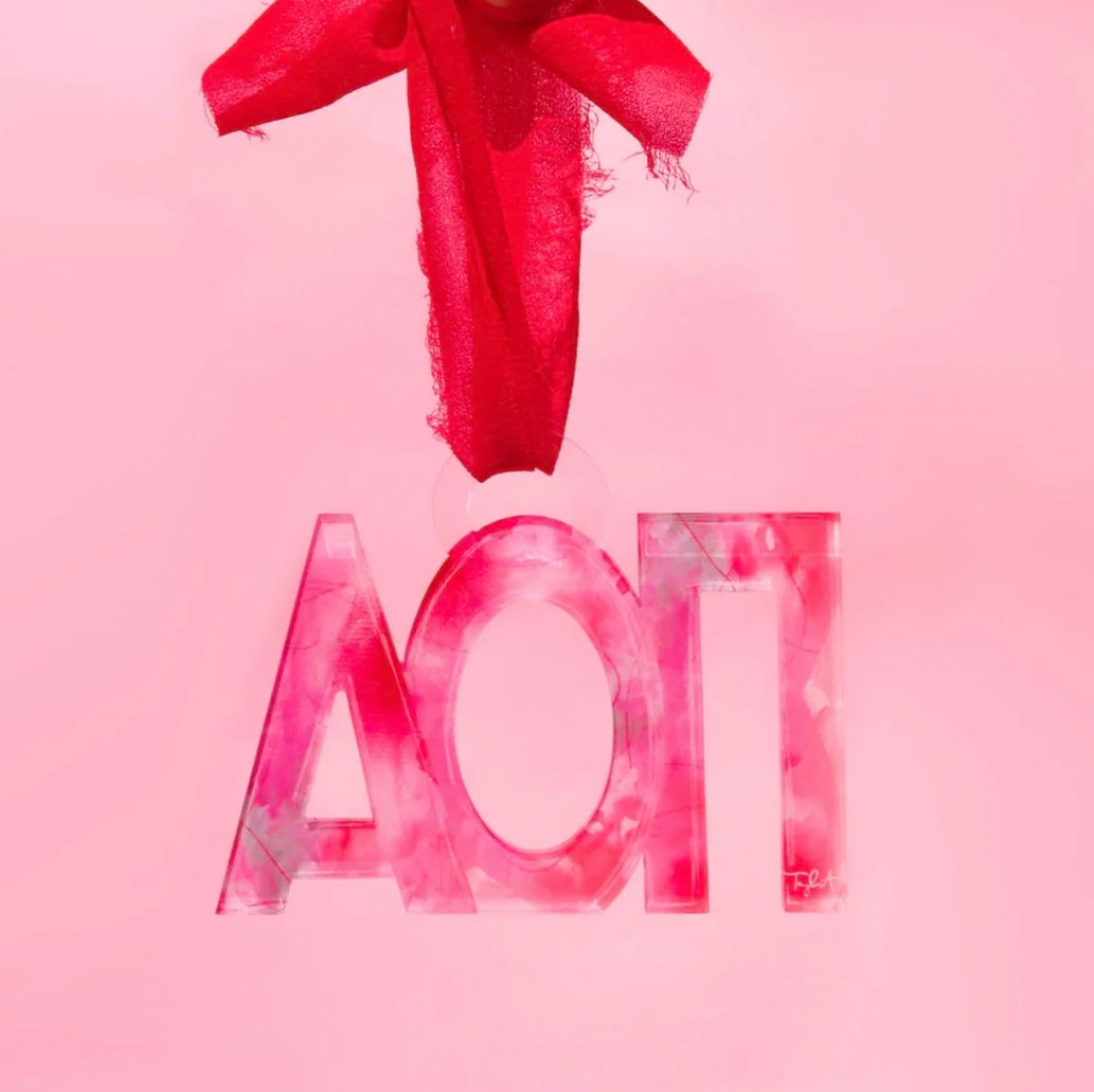 Sorority Acrylic Letter Ornament