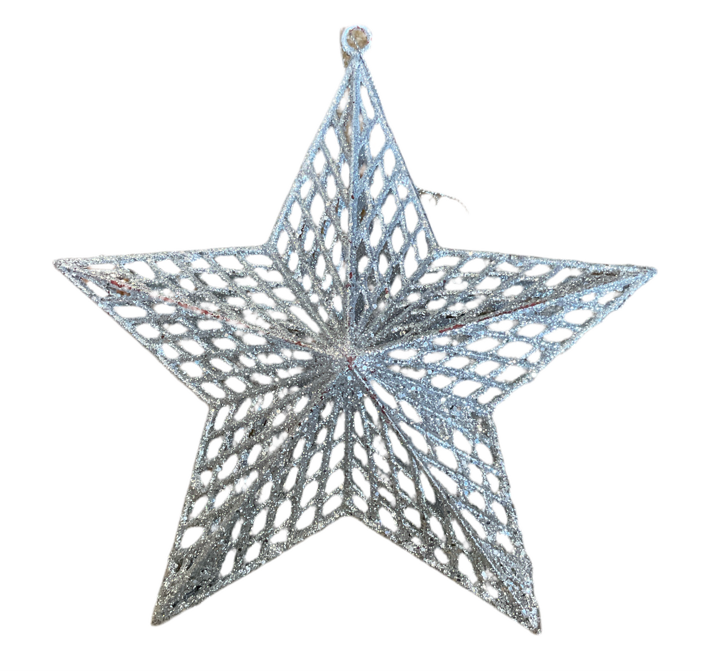 Silver Star Ornament